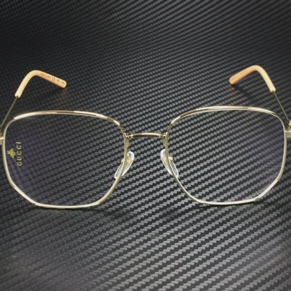 New Gucci Women\'s Gold Square 56mm Sunglasses main image 5